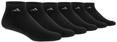 adidas Mens Athletic 6-Pack Cushioned Quarter Socks - L