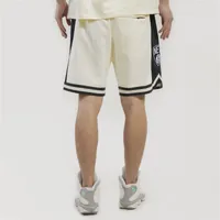 Pro Standard Mens Pro Standard Nets Cream Fleece 2.0 Shorts