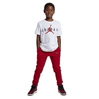 Jordan Boys Jumpman Air T-Shirt - Boys' Grade School White/Red