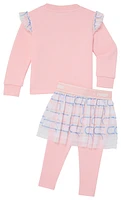 PUMA LOL Dawn Fleece Skirt Leggings Set - Girls' Toddler