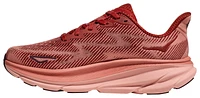 HOKA Womens HOKA Clifton 9 - Womens Running Shoes Pink/Rust Size 07.0