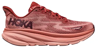 HOKA Womens HOKA Clifton 9 - Womens Running Shoes Pink/Rust Size 06.5