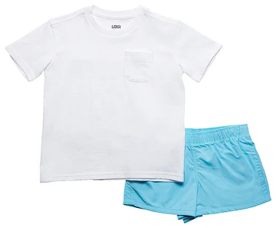 LCKR Sunnyside T-Shirt and Short Set  - Girls' Toddler