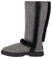 UGG Womens UGG Sunburst Tall - Womens Shoes Grey/Black Size 12.0