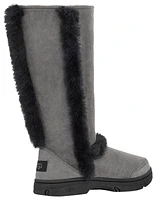 UGG Womens UGG Sunburst Tall - Womens Shoes Grey/Black Size 12.0