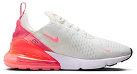 Nike Womens Air Max 270 - Running Shoes Sail/Hot Punch/Aster Pink