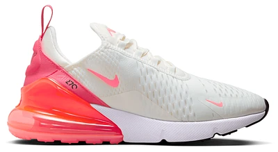 Nike Womens Air Max 270 - Running Shoes Sail/Hot Punch/Aster Pink