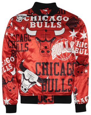 Pro Standard Bulls Satin All Over Print Jacket