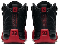 Jordan Boys Retro 12 - Boys' Grade School Basketball Shoes Black/Varsity Red