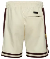 Pro Standard Mens Pro Standard Cavaliers Champ 2.0 Shorts - Mens Tan/Maroon Size XL