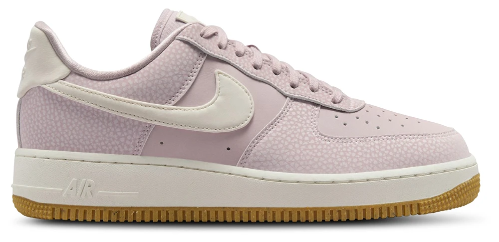 Nike Womens Air Force 1 '07 Premium Essential - Shoes Purple/White/Brown