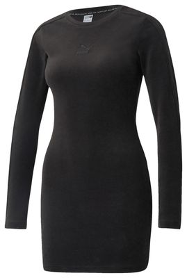 PUMA Velour T7 Fitted Dress