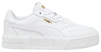 PUMA Womens Cali Court Leather - Shoes White/White