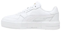 PUMA Womens Cali Court Leather - Shoes White/White