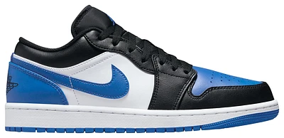 Jordan Mens Jordan Air Jordan 1 Low - Mens Shoes White/Blue/Black Size 11.0