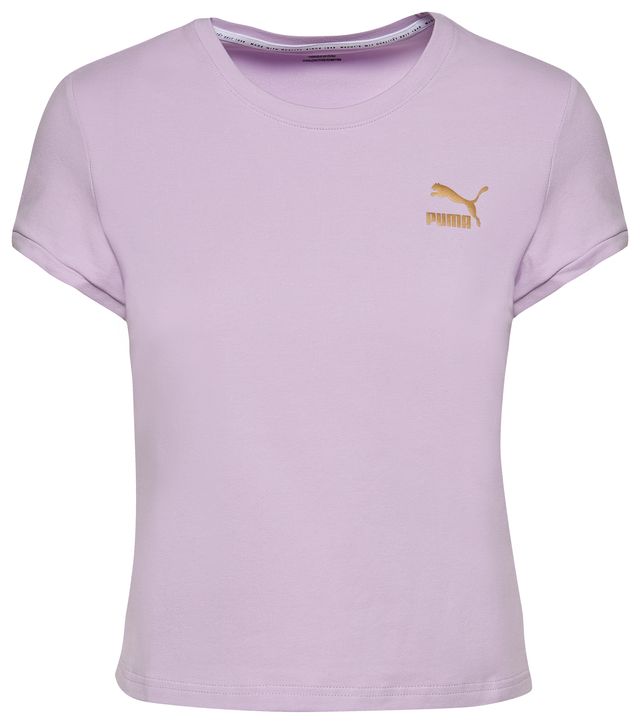 Women's Pro Standard Pink Minnesota Vikings Cropped Boxy T-Shirt