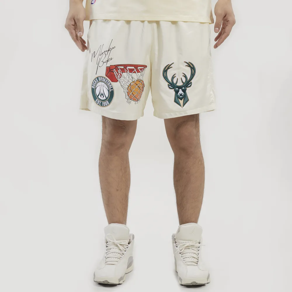 Pro Standard Bucks Champ 2.0 Woven Shorts - Men's