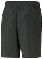 PUMA Mens Classics Woven Shorts - Black/White