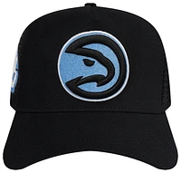 Pro Standard Mens Pro Standard Hawks 3 Peat Trucker Hat - Mens Black Size One Size