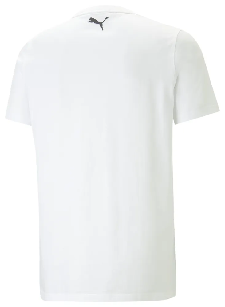 PUMA Mens PUMA Clear Out T-Shirt - Mens Puma White Size XL