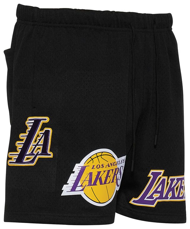 Men's Pro Standard Gold Los Angeles Lakers Chenille Shorts Size: Medium