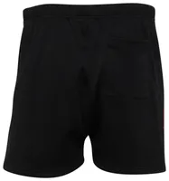 Pro Standard Mens Bulls NBA Button Up Mesh Shorts - Black