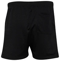 Pro Standard Mens Hawks NBA Button Up Mesh Shorts - Black