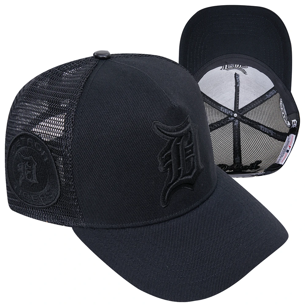 Pro Standard Mens Pro Standard Astros Classic Pinch Front Trucker - Mens Black/Black Size One Size