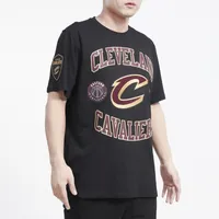 Pro Standard Mens Cavaliers Graphic SJ T-Shirt - Black/Black