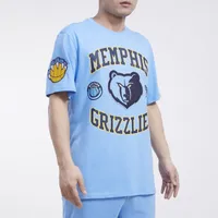 Pro Standard Mens Pro Standard Grizzlies Graphic SJ T-Shirt - Mens University Blue/University Blue Size L