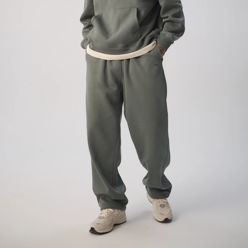 LCKR Pantalon en molleton à ourlet ouvert  - Pour hommes