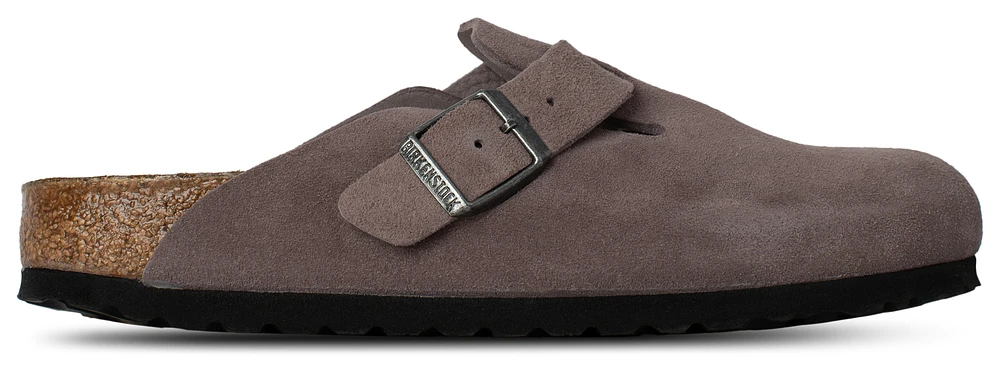 Birkenstock Boston Faded Suede Clogs  - Women's