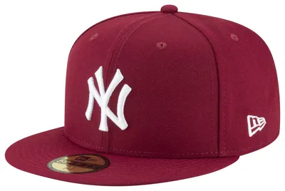 New Era Yankees 59Fifty Basic Cap  - Men's