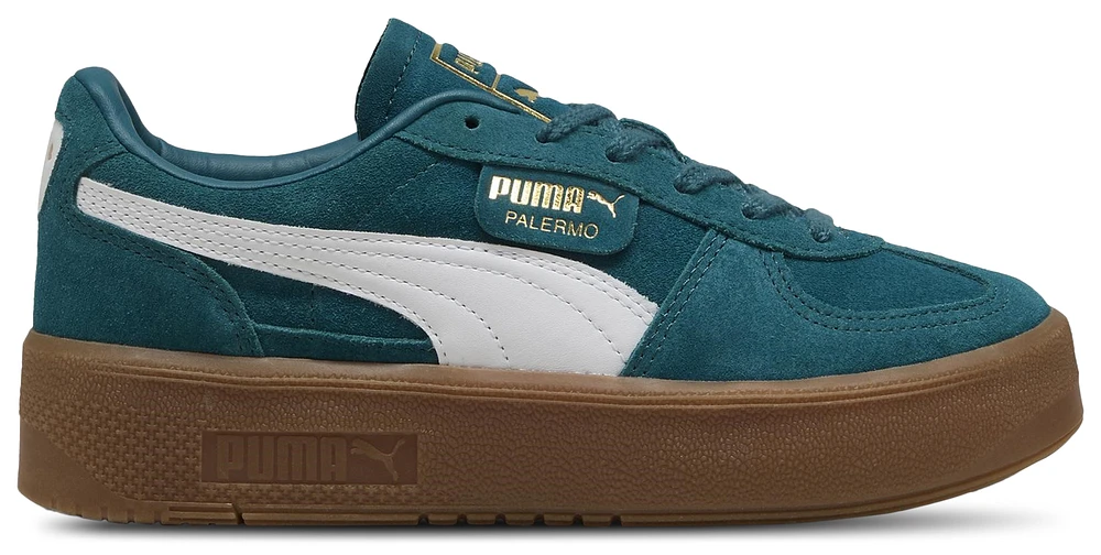 PUMA Womens Palermo Elevate - Shoes Gum/Cold Green