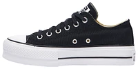 Converse Womens All Star Platform Low Top - Shoes White/Black