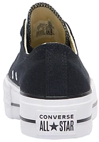 Converse Womens All Star Platform Low Top - Shoes White/Black