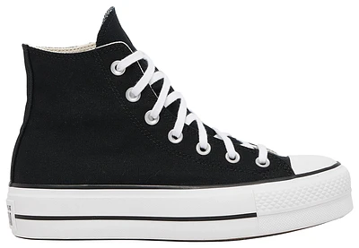 Converse Womens All Star Platform Hi - Shoes White/Black