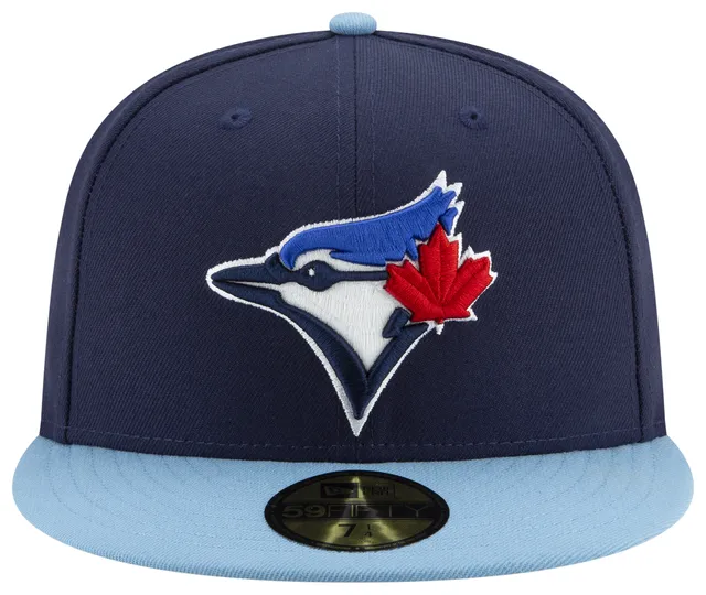 950 TORONTO BLUE JAYS RED LEAF LOGO ON BLACK SNAPBACK