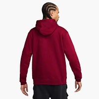 Nike Mens Club Pullover Hoodie - Team Red/White/Team Red