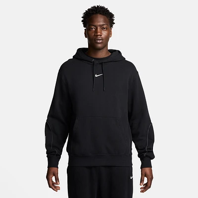 Nike Mens Nike NRG NOCTA Fleece Hoodie - Mens Black/Black Size S