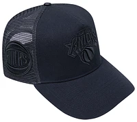 Pro Standard Mens Pro Standard Knicks Black Out Classic Trucker - Mens Black/Black Size One Size