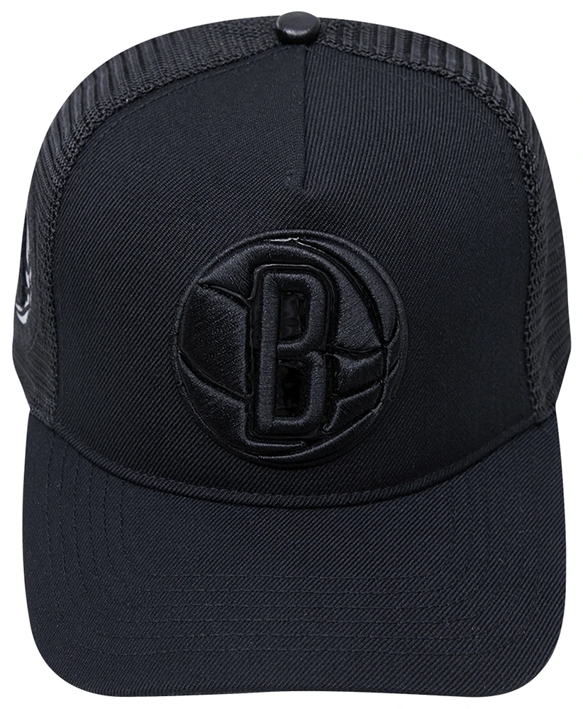 Pro Standard Mens Pro Standard Nets Black Out Classic Trucker - Mens Black/Black Size One Size