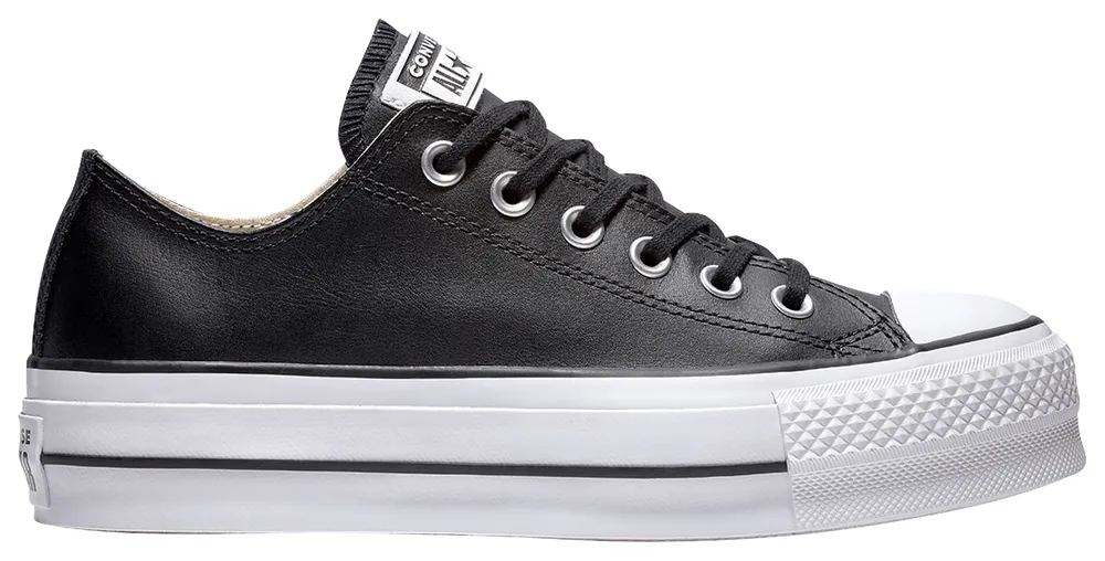 Converse Richelieu à plateforme basse en cuir All Star - Pour femmes