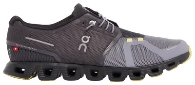On Mens Cloud 5 - Running Shoes Black/Grey