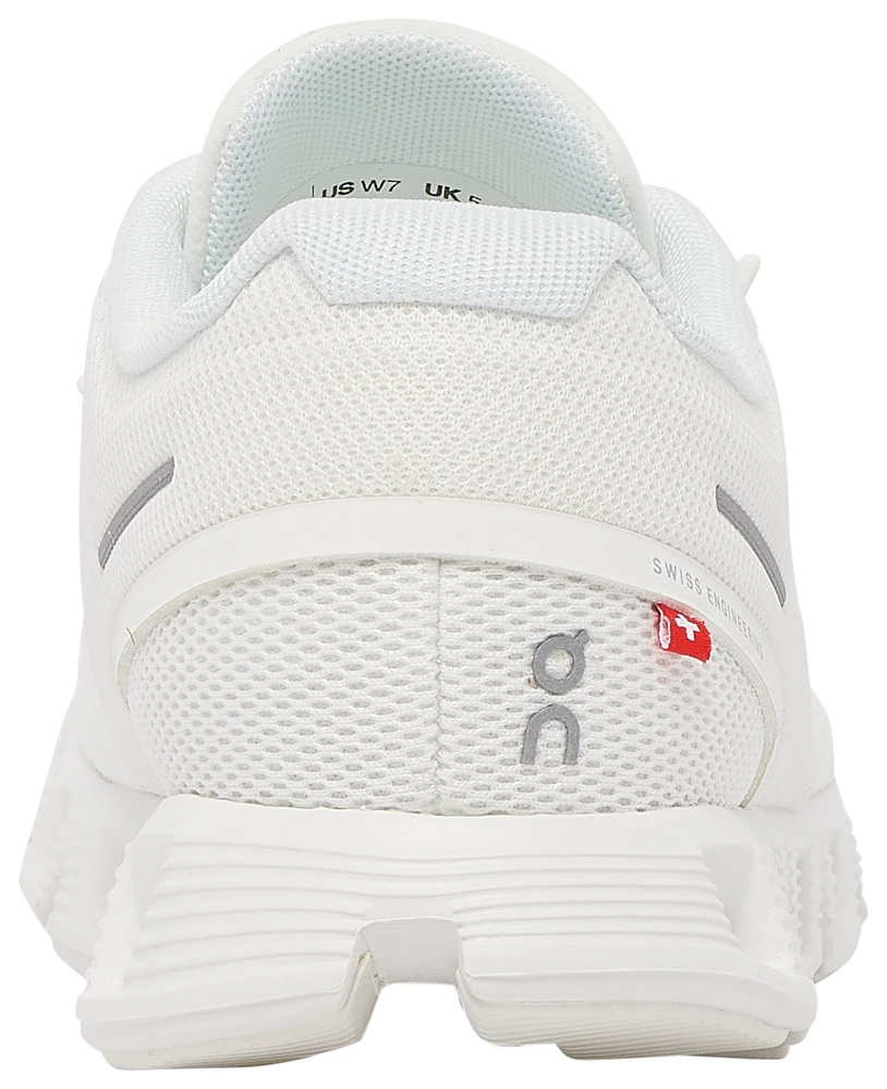 On Womens Cloud 5 - Running Shoes White