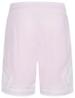 Jordan Girls Air Diamond Shorts - Girls' Grade School Pink/White