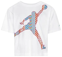 Jordan Braided Jumbo Jumpman T-Shirt - Girls' Preschool