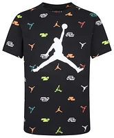 Jordan Boys Modern AOP T-Shirt - Boys' Grade School White/Black