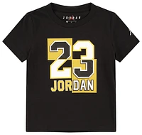 Jordan Boys Jordan 23 Constructed T-Shirt - Boys' Toddler White/Black Size 3T