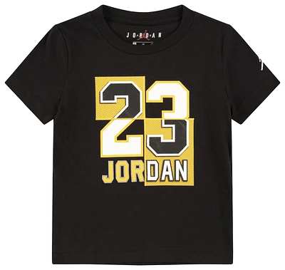 Jordan Boys Jordan 23 Constructed T-Shirt - Boys' Toddler White/Black Size 3T